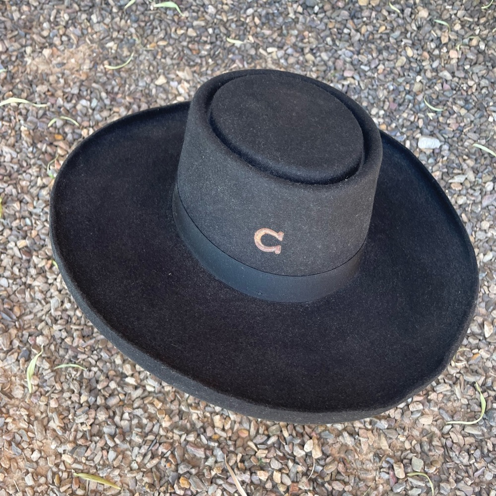 CHARLIE 1 HORSE TATTOOS AND SCARES WOOL HAT